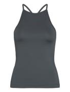 Borg Strap Tank Sport T-shirts & Tops Sleeveless Grey Björn Borg