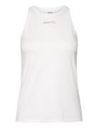 Core T Mesh Singlet W Sport T-shirts & Tops Sleeveless White Craft