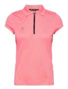 Lds Scratch 37.5 Cupsleeve Sport T-shirts & Tops Polos Pink Abacus