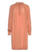 Populusbbhazy Dress Kort Klänning Orange Bruuns Bazaar