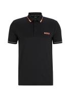 Paul Pro Sport Polos Short-sleeved Black BOSS