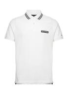 Tommy Hilfiger Monotype Badge Reg Polo Vit