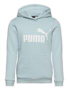 Ess Logo Hoodie Fl G Sport Sweat-shirts & Hoodies Hoodies Blue PUMA