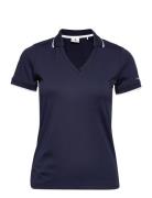 Caroline Poloshirt Sport T-shirts & Tops Polos Navy Lexton Links