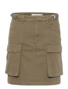 Marligz Hw Skirt Kort Kjol Khaki Green Gestuz