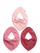 Bandana Bib Girl -Aop Baby & Maternity Care & Hygiene Dry Bibs Pink Pi...