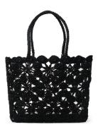 Daffodil Crochet Basket Black Bags Totes Black Ceannis