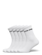 Jacbasic Logo Tennissock 5 Pack Noos Jnr Sockor Strumpor White Jack & ...