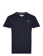 Cem V-Neck T-Shirt Tops T-shirts Short-sleeved Navy U.S. Polo Assn.