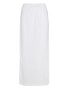 Samira Skirt Lång Kjol White Noella