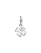 Charm Pendant Cloverleaf Accessories Jewellery Necklaces Chain Necklac...