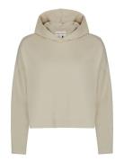 Röhnisch Soft Cropped Hoodie Beige