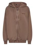 Over D Sweat Hoodie Tops Sweat-shirts & Hoodies Hoodies Brown ROTATE B...