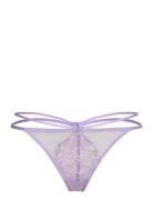 Lillia String Tr Stringtrosa Underkläder Purple Hunkemöller
