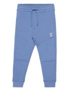 Sweatpants With Reinforced Knees Bottoms Sweatpants Blue Lindex