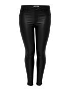 Carpunk Reg Sk Coated Pants Bottoms Trousers Leather Leggings-Byxor Bl...