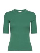 Dagnaiw T-Shirt Tops T-shirts & Tops Short-sleeved Green InWear