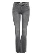 Onlblush Mid Flared Tai0918 Noos Bottoms Jeans Flares Grey ONLY