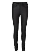 Vmseven Nw Ss Smooth Coated Pant Noos Bottoms Jeans Skinny Black Vero ...