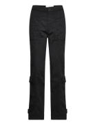 Pd-New Gigi Cargo Pant Bottoms Trousers Cargo Pants Black Pieszak