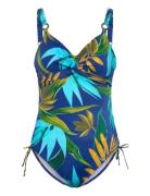 Fantasie Pichola Uw Twist Front Swimsuit With Adjustable Leg Multi/pat...