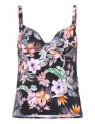 Kamala Bay Uw Plunge Tankini Tankini Baddräkt Navy Freya