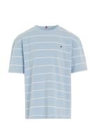 Tommy Hilfiger Stripe Tee S/S Blå