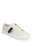 Janson Ii Leather Sneaker Låga Sneakers White Lauren Ralph Lauren