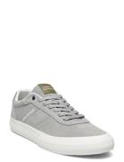 Th Hi Vulc Low Street Suede Låga Sneakers Grey Tommy Hilfiger