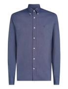 Tommy Hilfiger Solid Heritage Oxford Rf Shirt Blå