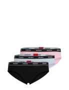 Triplet Brief Stripe Trosa Brief Tanga Black HUGO