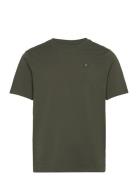 Knowledge Cotton Apparel Badge T-Shirt - Gots/Vegan Khaki Green