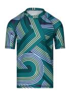 Swim Shirt, Uiva Sport T-shirts Short-sleeved Navy Reima