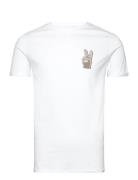 Harmony T-Shirt Tops T-shirts Short-sleeved White Les Deux