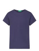Short Sleeves T-Shirt Tops T-shirts Short-sleeved Blue United Colors O...