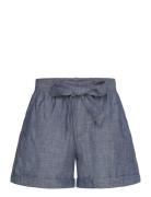 Chambray-Sho Bottoms Shorts Casual Shorts Blue Polo Ralph Lauren