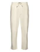 Barcelona Cotton / Linen Pants Bottoms Trousers Casual Cream Clean Cut...