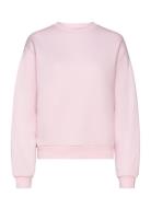 Basic Sweater Tops Sweat-shirts & Hoodies Sweat-shirts Pink Gina Trico...