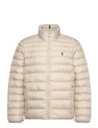 The Colden Packable Jacket Tunn Jacka Cream Polo Ralph Lauren