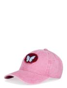 Everyday Cap Accessories Headwear Caps Pink SUI AVA
