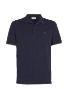 Calvin Klein Stretch Pique Slim Polo Marinblå