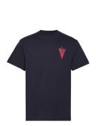 Uma Designers T-shirts Short-sleeved Navy Libertine-Libertine