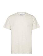 Dexter T-Shirt Tops T-shirts Short-sleeved Grey Les Deux