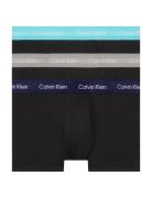 Low Rise Trunk 3Pk Boxerkalsonger Black Calvin Klein