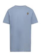 Classic T-Shirt Tops T-shirts Short-sleeved Blue Lyle & Scott Junior