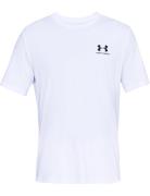Ua M Sportstyle Lc Ss Sport T-shirts Short-sleeved White Under Armour