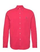 Featherweight Mesh Shirt Designers Shirts Casual Red Polo Ralph Lauren