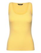 Lauren Ralph Lauren Cotton-Blend Tank Top Gul