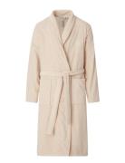 Hotel Velour Robe Morgonrock Beige Lexington Home