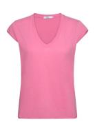 Coster Copenhagen Cc Heart Basic V-Neck T-Shirt Rosa